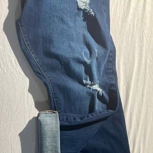 Size 24 Torrid Boyfriend Jeans, Deep Wash